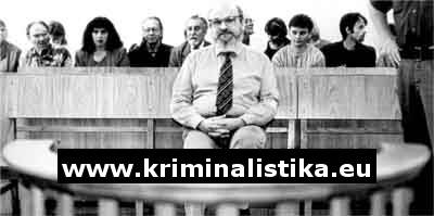 Ivan Roubal na lavici obžalovaných